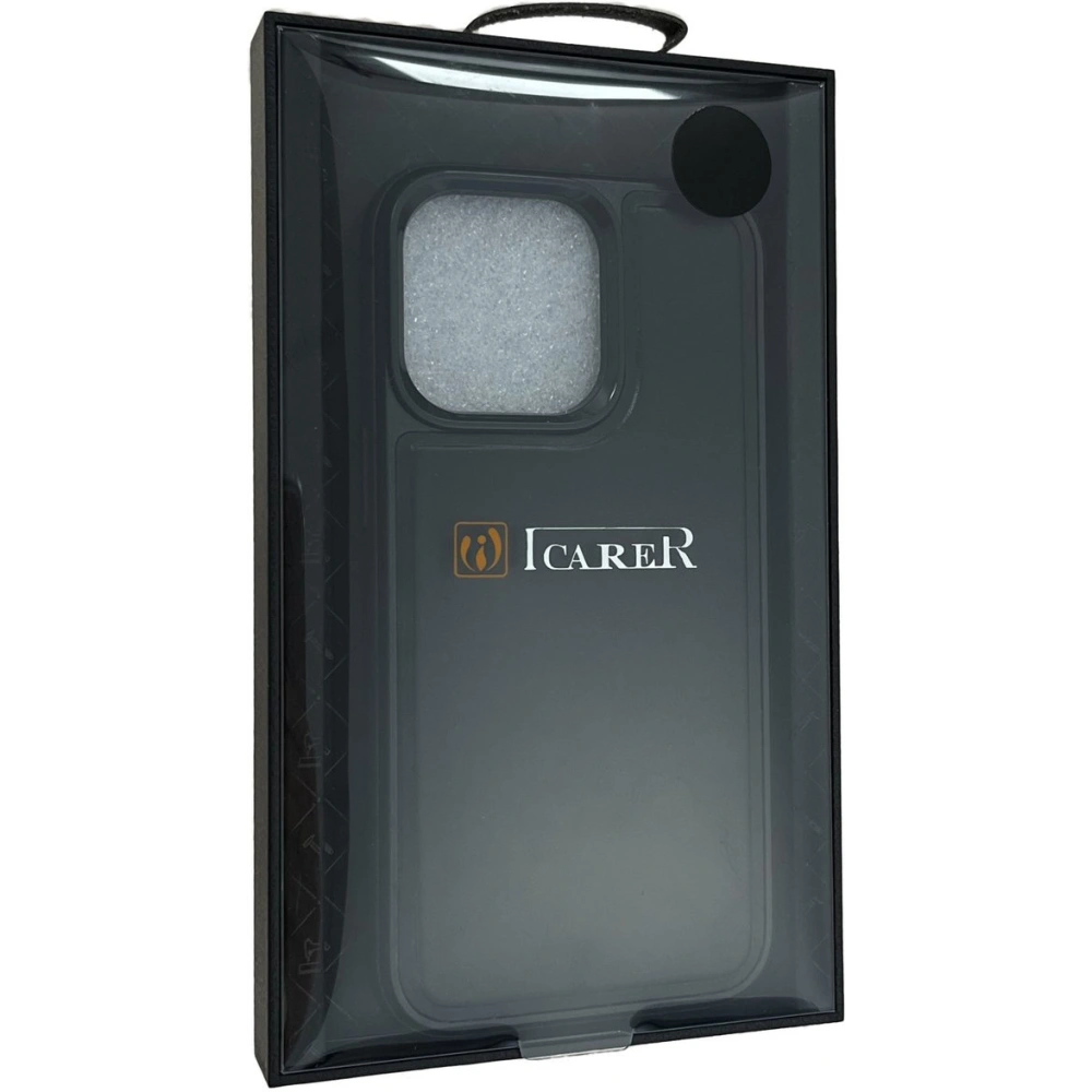 Hurtownia GSM - Etui iCarer Leather Oil Wax Apple iPhone 13 Pro Max černé - ICR301 - {ean13} - Hurt