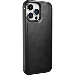 Hurtownia GSM - Etui iCarer Leather Oil Wax Apple iPhone 13 Pro Max czarny - ICR301 - {ean13} - Hurt