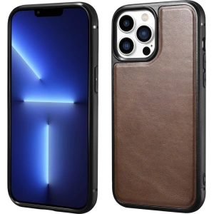Hurtownia GSM - Etui iCarer Leather Oil Wax Apple iPhone 13 Pro Max brązowy - ICR302 - {ean13} - Hurt