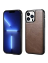 iCarer Leather Oil Wax Apple iPhone 13 Pro Max brown