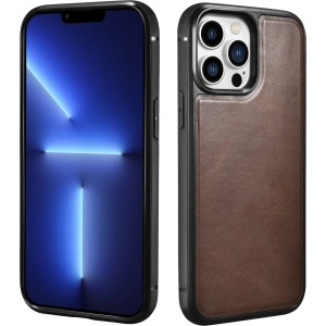 Hurtownia GSM - Etui iCarer Leather Oil Wax Apple iPhone 13 Pro Max brązowy - ICR302 - {ean13} - Hurt