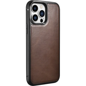 Hurtownia GSM - Etui iCarer Leather Oil Wax Apple iPhone 13 Pro Max brązowy - ICR302 - {ean13} - Hurt