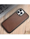 Wholesale iCarer Leather Oil Wax Apple iPhone 13 Pro Max brown - ICR302 - {ean13} - Hurt