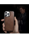 Hurtownia GSM - Case iCarer Lederölwachs Apple iPhone 13 Pro Max braun - ICR302 - {ean13} - Hurt