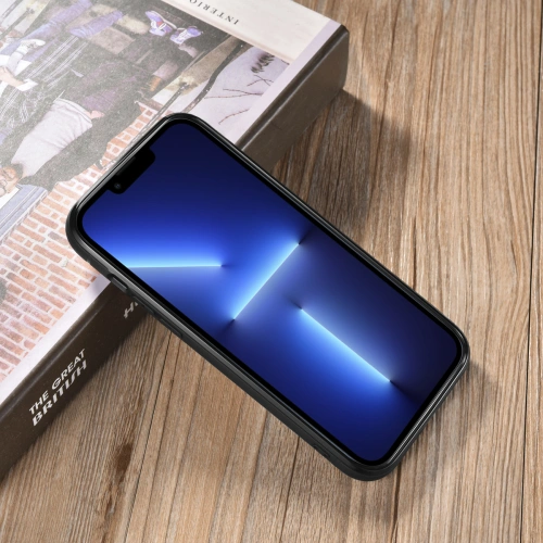 Etui iCarer Leather Oil Wax Apple iPhone 13 Pro Max brązowy