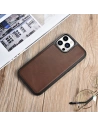 Wholesale iCarer Leather Oil Wax Apple iPhone 13 Pro Max brown - ICR302 - {ean13} - Hurt
