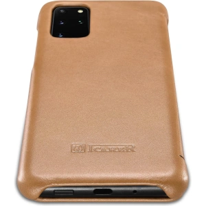 Hurtownia GSM - Etui iCarer Curved Edge Vintage Folio Samsung Galaxy S20+ Plus khaki - ICR316 - {ean13} - Hurt