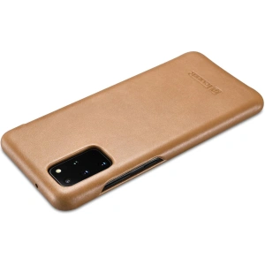 Hurtownia GSM - Etui iCarer Curved Edge Vintage Folio Samsung Galaxy S20+ Plus khaki - ICR316 - {ean13} - Hurt