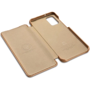 Hurtownia GSM - Etui iCarer Curved Edge Vintage Folio Samsung Galaxy S20+ Plus khaki - ICR316 - {ean13} - Hurt