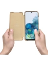 Hurtownia GSM - Etui iCarer Curved Edge Vintage Folio Samsung Galaxy S20+ Plus khaki - ICR316 - {ean13} - Hurt