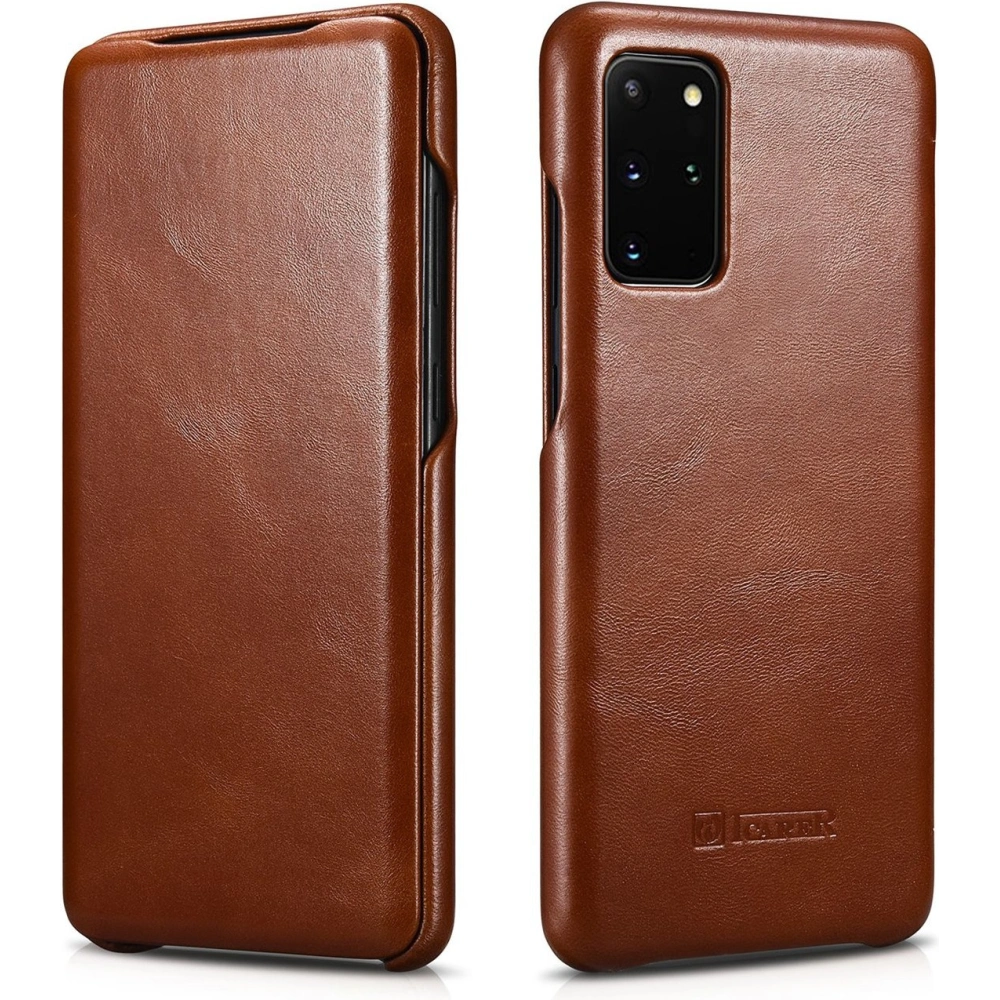 Hurtownia GSM - Case iCarer Curved Edge Vintage Folio Samsung Galaxy S20+ Plus braun - ICR317 - {ean13} - Hurt