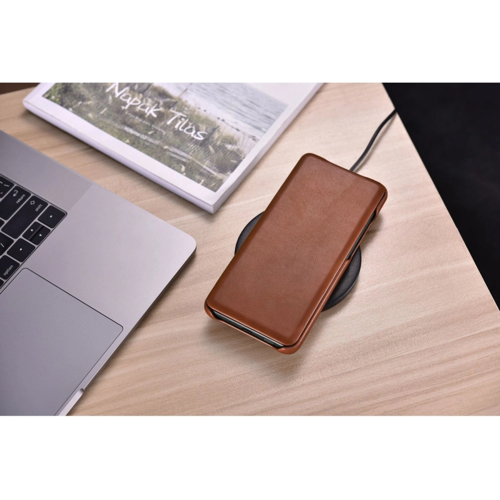 Hurtownia GSM - Case iCarer Curved Edge Vintage Folio Samsung Galaxy S20+ Plus braun - ICR317 - {ean13} - Hurt