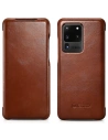 Hurtownia GSM - Etui iCarer Curved Edge Vintage Folio Samsung Galaxy S20 Ultra hnědý - ICR318 - {ean13} - Hurt