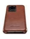 Wholesale iCarer Curved Edge Vintage Folio Samsung Galaxy S20 Ultra brown - ICR318 - {ean13} - Hurt