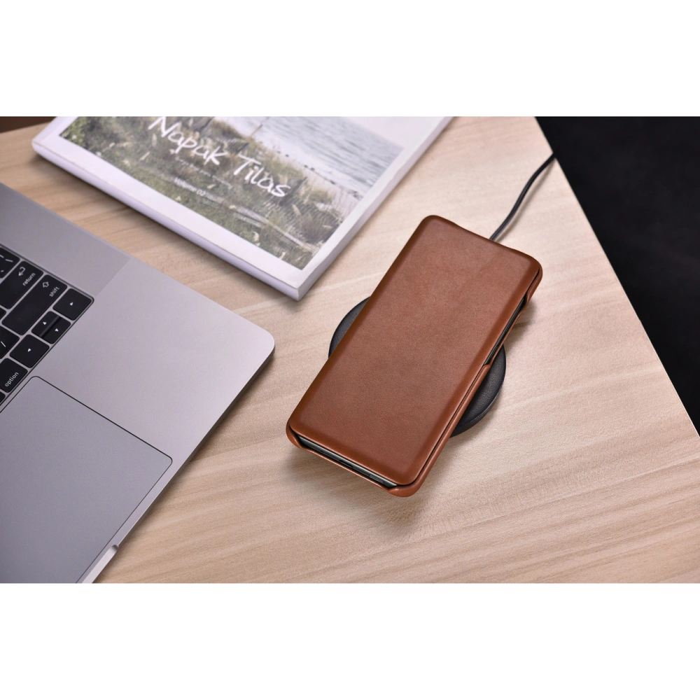 Hurtownia GSM - Etui iCarer Curved Edge Vintage Folio Samsung Galaxy S20 Ultra hnědý - ICR318 - {ean13} - Hurt