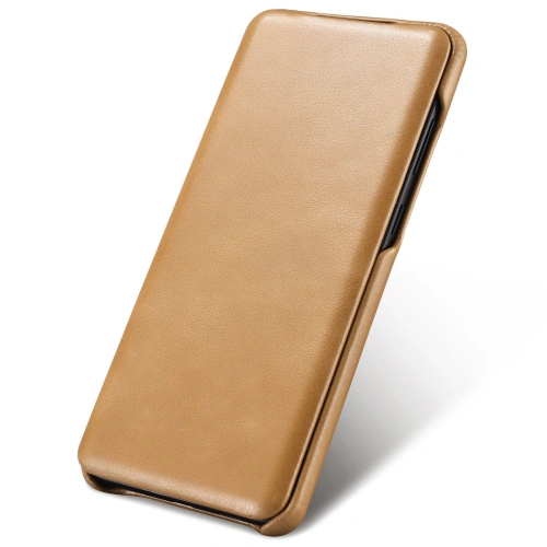 Etui iCarer Curved Edge Vintage Folio Samsung Galaxy S20 Ultra khaki