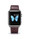 Hurtownia GSM - Pasek iCarer Leather Vintage Apple Watch 4/5/6/7/8/9/SE/10 40/41/42mm bordowy - ICR320 - {ean13} - Hurt