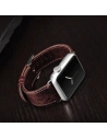 Hurtownia GSM - Pasek iCarer Leather Vintage Apple Watch 4/5/6/7/8/9/SE/10 40/41/42mm bordowy - ICR320 - {ean13} - Hurt