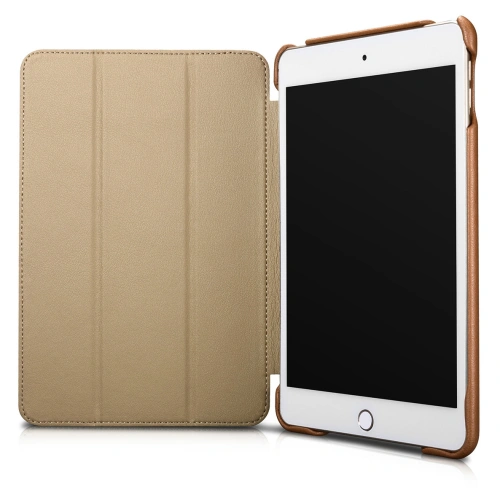 Etui iCarer Leather Folio Apple iPad mini 7.9 2019 (5. generacji) brązowy