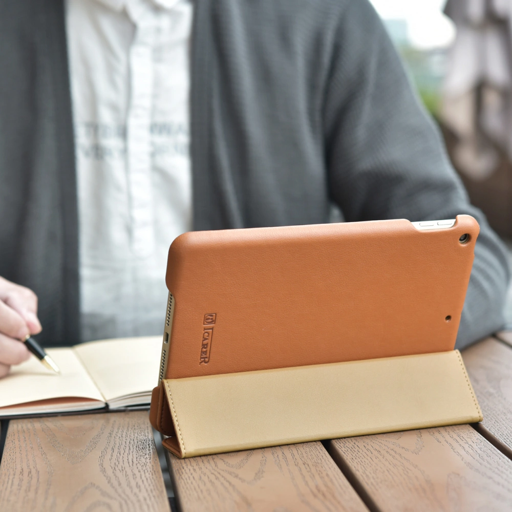 Hurtownia GSM - Etui iCarer Leather Folio Apple iPad mini 7.9 2019 (5. generációs) barna - ICR322 - {ean13} - Hurt