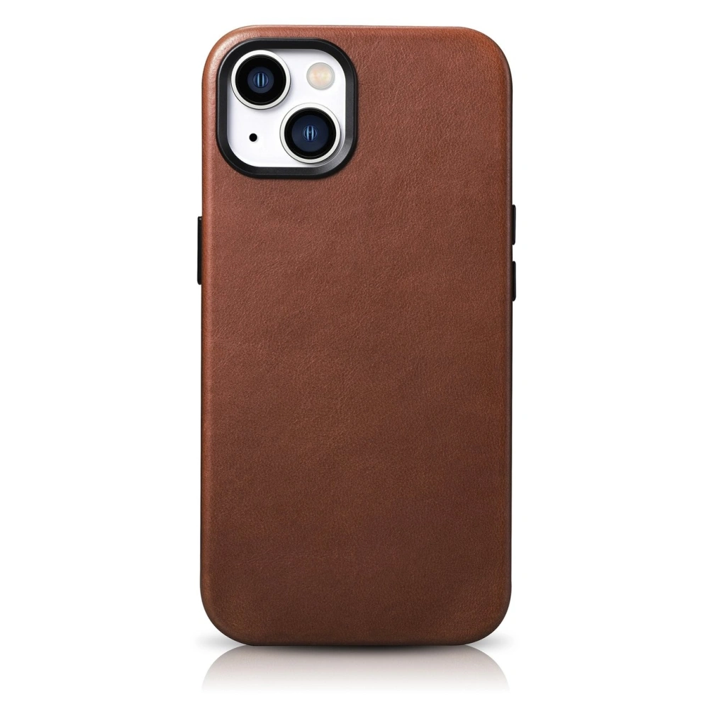 Hurtownia GSM - Etui iCarer Oil Wax Premium Leather MagSafe Apple iPhone 14 maroniu - ICR325 - {ean13} - Hurt