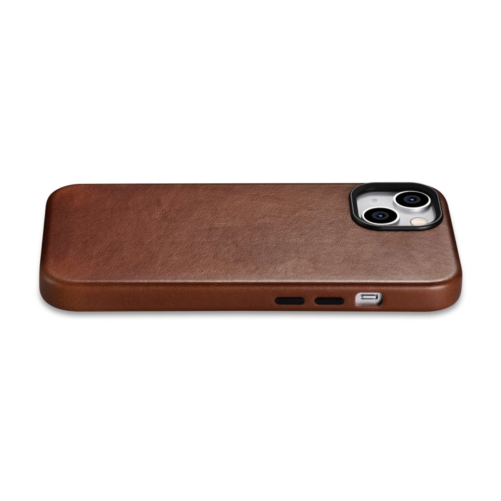 Hurtownia GSM - Etui iCarer Oil Wax Premium Leather MagSafe Apple iPhone 14 maroniu - ICR325 - {ean13} - Hurt