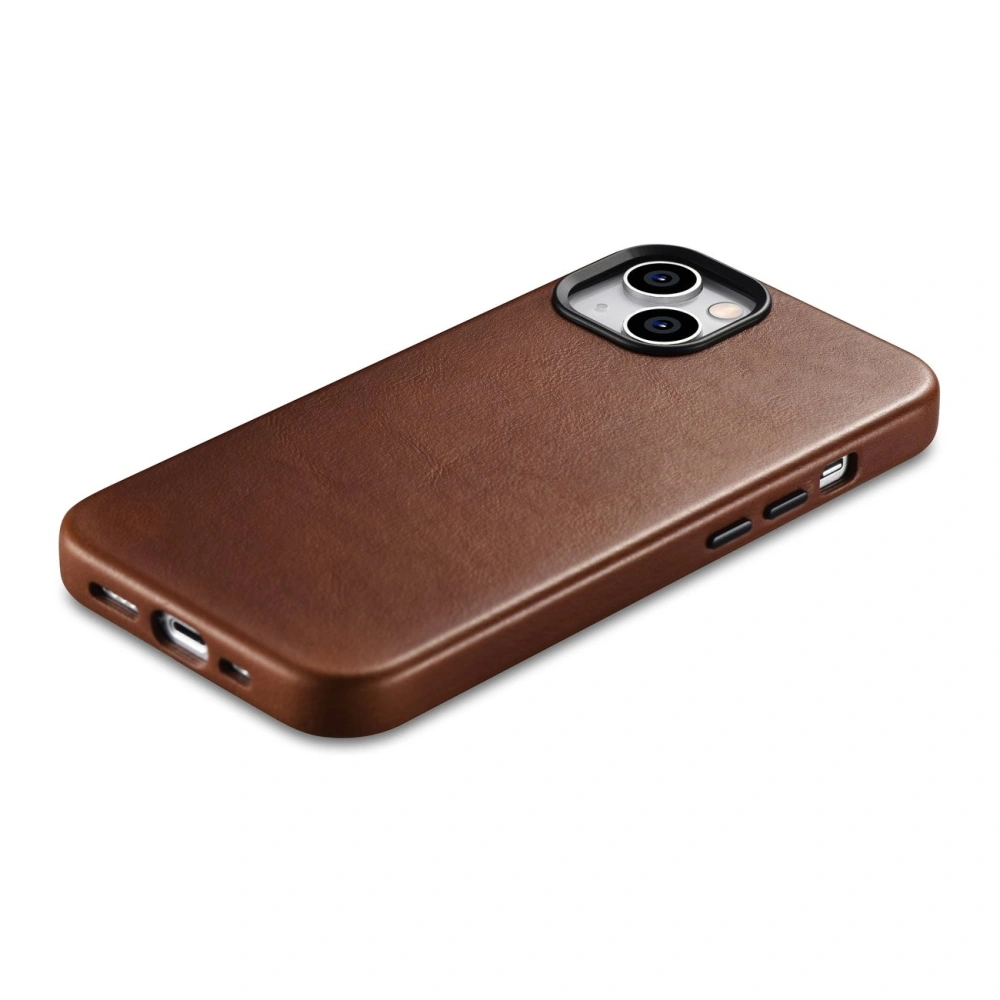 Hurtownia GSM - Etui iCarer Oil Wax Premium Leather MagSafe Apple iPhone 14 maroniu - ICR325 - {ean13} - Hurt