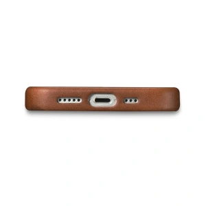 Hurtownia GSM - Etui iCarer Oil Wax Premium Leather MagSafe Apple iPhone 14 brązowy - ICR325 - {ean13} - Hurt