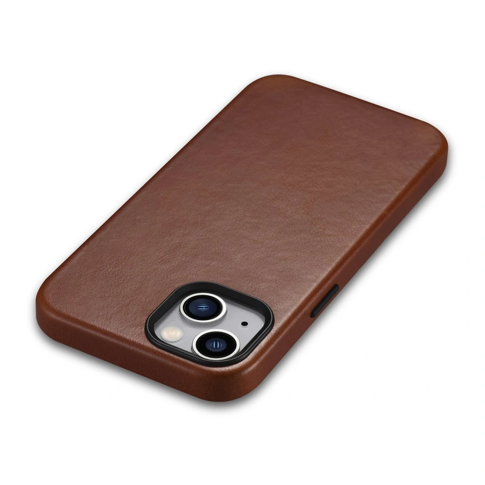 Hurtownia GSM - Etui iCarer Oil Wax Premium Leather MagSafe Apple iPhone 14 maroniu - ICR325 - {ean13} - Hurt