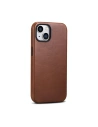 Hurtownia GSM - Case iCarer Öl Wachs Premium Leder MagSafe Apple iPhone 14 braun - ICR325 - {ean13} - Hurt