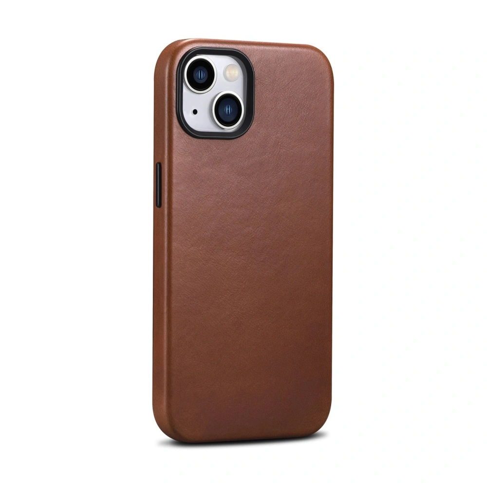 Hurtownia GSM - Etui iCarer Oil Wax Premium Leather MagSafe Apple iPhone 14 maroniu - ICR325 - {ean13} - Hurt