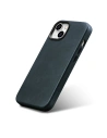 Hurtownia GSM - Etui iCarer Oil Wax Premium Leather MagSafe Apple iPhone 14 albastru închis - ICR326 - {ean13} - Hurt