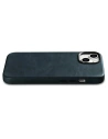 Hurtownia GSM - Etui iCarer Oil Wax Premium Leather MagSafe Apple iPhone 14 albastru închis - ICR326 - {ean13} - Hurt