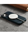 Hurtownia GSM - Etui iCarer Oil Wax Premium Leather MagSafe Apple iPhone 14 albastru închis - ICR326 - {ean13} - Hurt