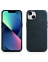 Hurtownia GSM - Case iCarer Öl Wachs Premium Leder MagSafe Apple iPhone 14 dunkelblau - ICR326 - {ean13} - Hurt