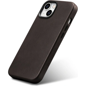 Hurtownia GSM - Etui iCarer Oil Wax Premium Leather MagSafe Apple iPhone 14 ciemnobrązowy - ICR327 - {ean13} - Hurt