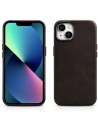 Hurtownia GSM - Case iCarer Öl Wachs Premium Leder MagSafe Apple iPhone 14 dunkelbraun - ICR327 - {ean13} - Hurt
