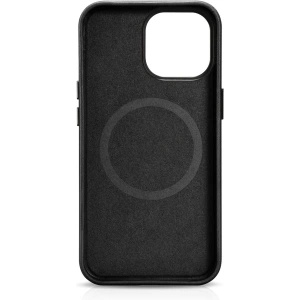Hurtownia GSM - Etui iCarer Olajgyanta Prémium Bőr MagSafe Apple iPhone 14 Pro fekete - ICR328 - {ean13} - Hurt