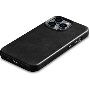 Hurtownia GSM - Etui iCarer Oil Wax Premium Leather MagSafe Apple iPhone 14 Pro czarny - ICR328 - {ean13} - Hurt