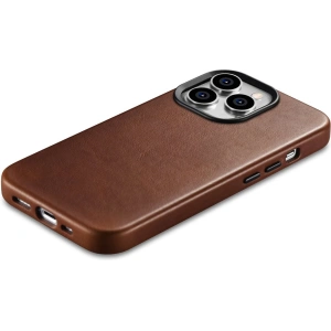 Hurtownia GSM - Etui iCarer Oil Wax Premium Leather MagSafe Apple iPhone 14 Pro brązowy - ICR330 - {ean13} - Hurt