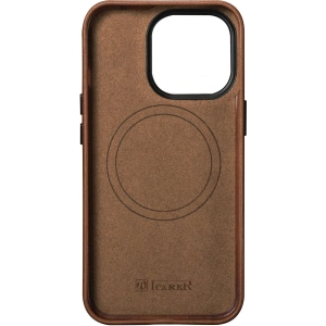 Hurtownia GSM - Etui iCarer Oil Wax Premium Leather MagSafe Apple iPhone 14 Pro brązowy - ICR330 - {ean13} - Hurt