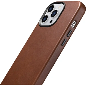 Hurtownia GSM - Etui iCarer Oil Wax Premium Leather MagSafe Apple iPhone 14 Pro brązowy - ICR330 - {ean13} - Hurt