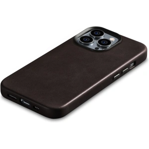 Hurtownia GSM - Etui iCarer Oil Wax Premium Leather MagSafe Apple iPhone 14 Pro ciemnobrązowy - ICR332 - {ean13} - Hurt