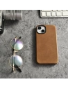 Hurtownia GSM - Etui iCarer Oil Wax Premium Leather MagSafe Apple iPhone 14 Plus / 15 Plus jasně hnědý - ICR334 - {ean13} - Hurt