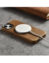 Hurtownia GSM - Etui iCarer Oil Wax Premium Leather MagSafe Apple iPhone 14 Plus / 15 Plus maro deschis - ICR334 - {ean13} - Hurt