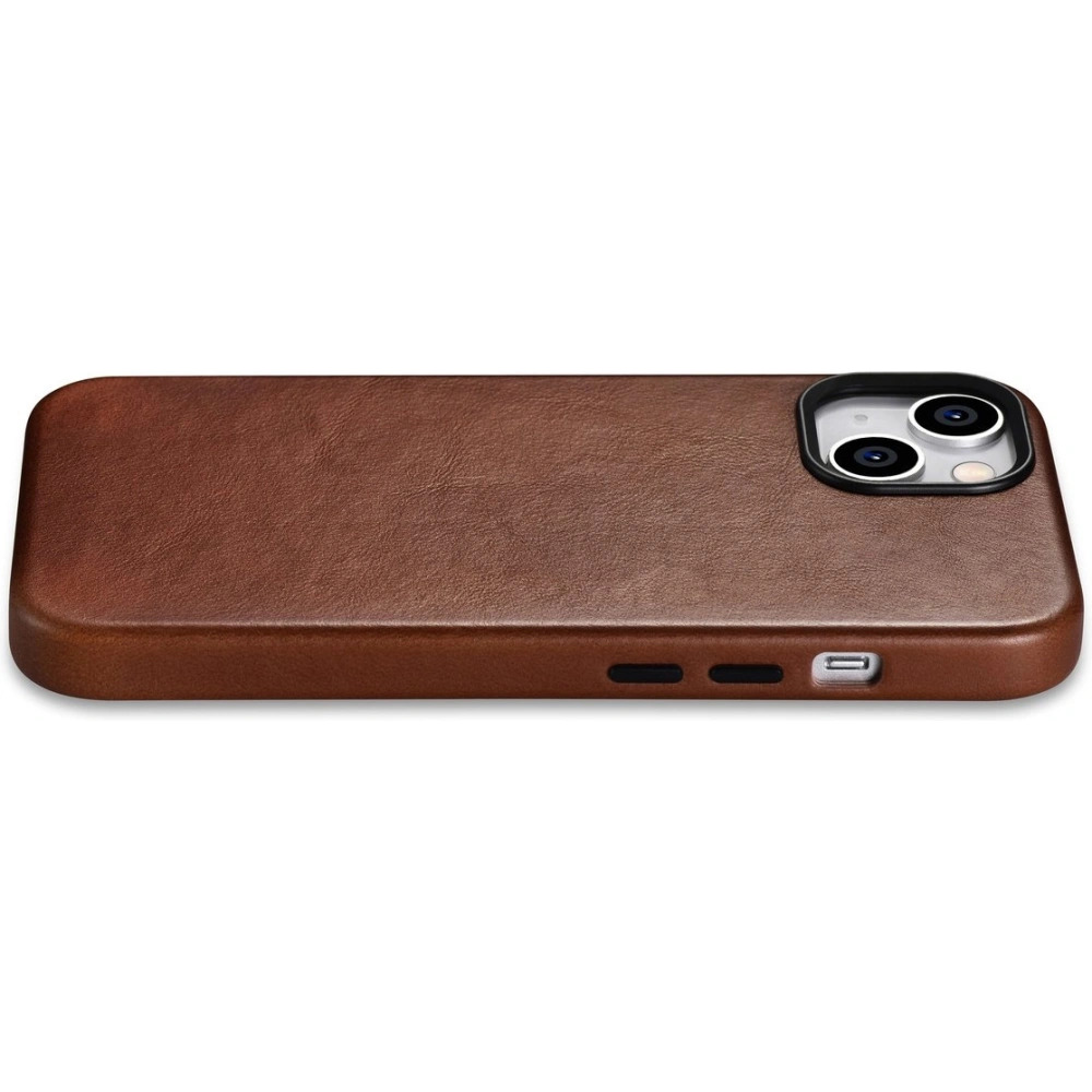 Hurtownia GSM - Etui iCarer Oil Wax Premium Leather MagSafe Apple iPhone 14 Plus / 15 Plus barna - ICR335 - {ean13} - Hurt