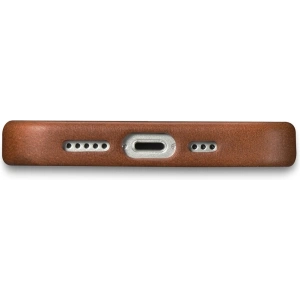 Hurtownia GSM - Etui iCarer Oil Wax Premium Leather MagSafe Apple iPhone 14 Plus / 15 Plus brązowy - ICR335 - {ean13} - Hurt