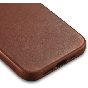 Hurtownia GSM - Etui iCarer Oil Wax Premium Leather MagSafe Apple iPhone 14 Plus / 15 Plus brązowy - ICR335 - {ean13} - Hurt