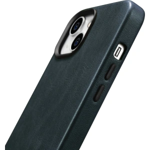 Hurtownia GSM - Etui iCarer Oil Wax Premium Leather MagSafe Apple iPhone 14 Plus / 15 Plus ciemnoniebieski - ICR336 - {ean13} - Hurt