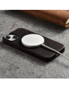Wholesale iCarer Oil Wax Premium Leather MagSafe Apple iPhone 14 Plus / 15 Plus dark brown - ICR337 - {ean13} - Hurt